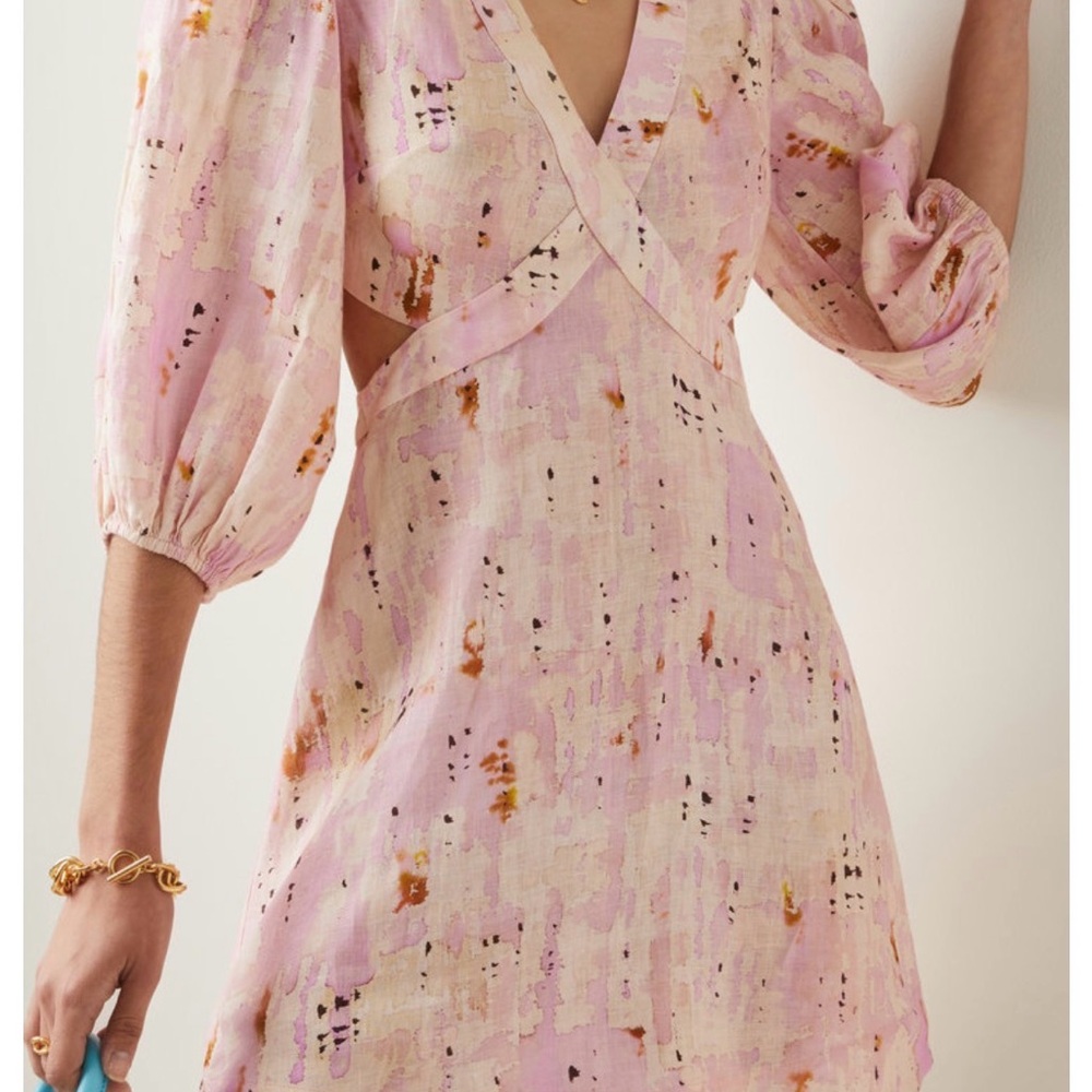 Alexis linea dress - rainwater quartz